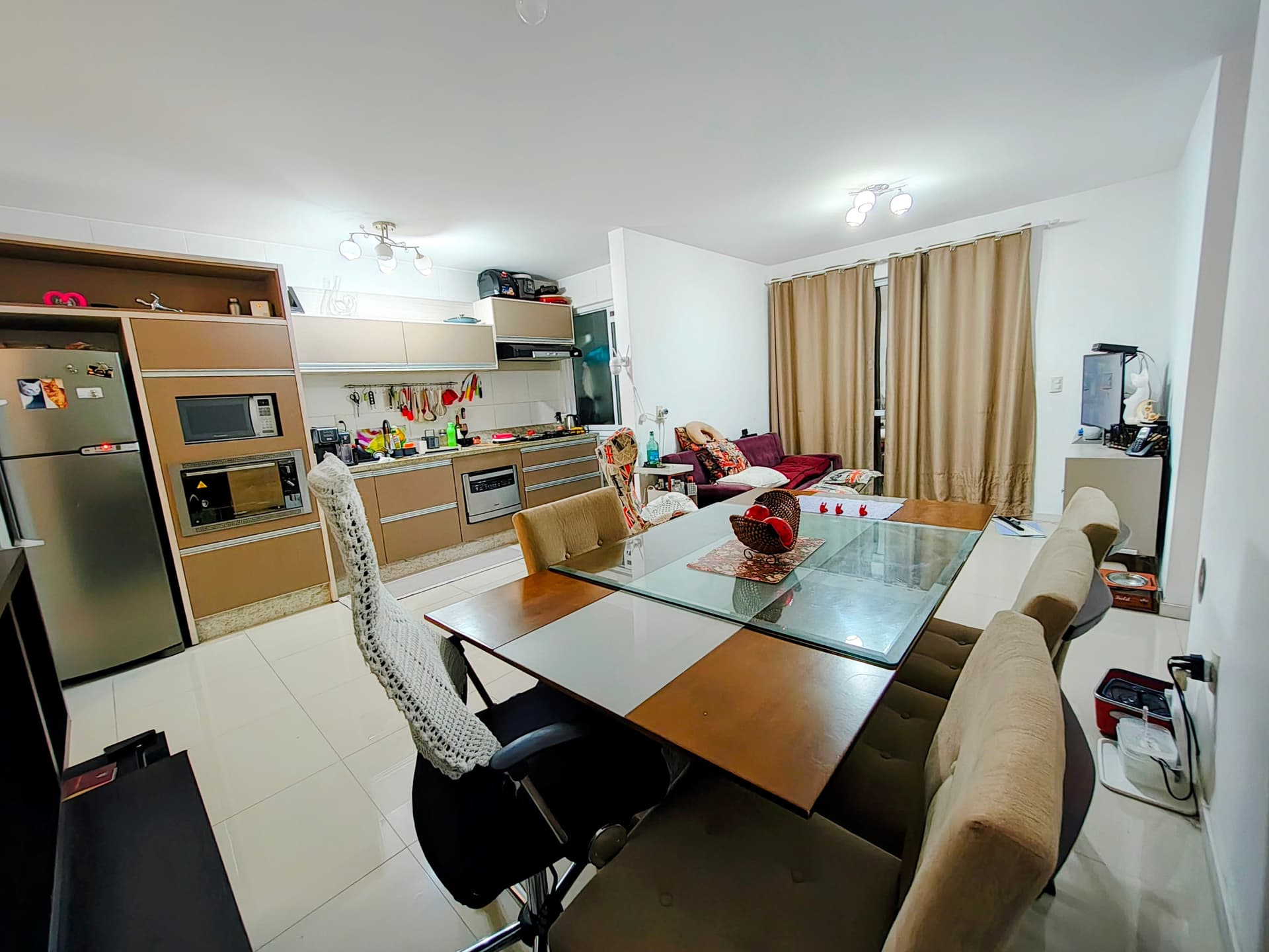 Amplo quarto mobiliado - andar alto - frente shopping - 9